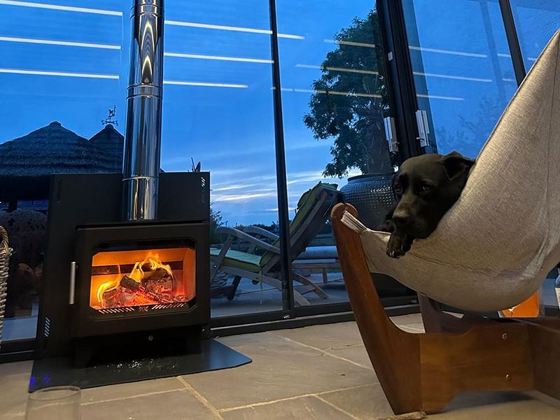 Mirage custom log burner