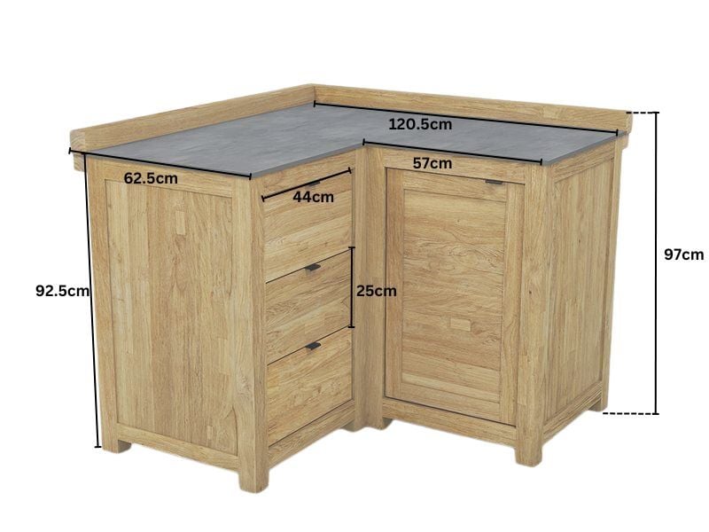 Bali corner kitchen unit