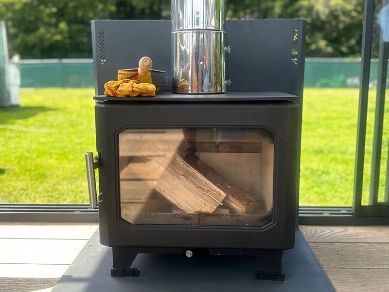 Mirage custom log burner