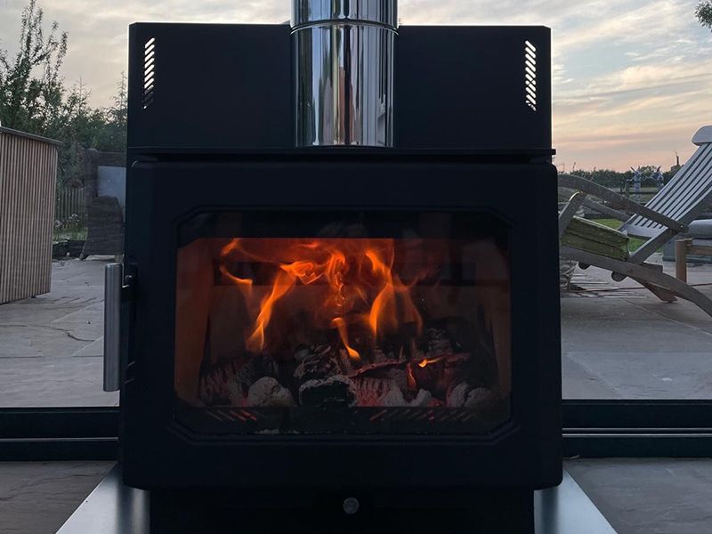 Mirage custom log burner