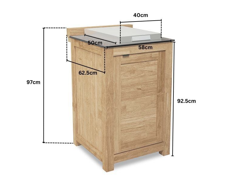 Bali side burner unit
