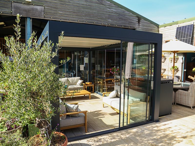 Mirage glass sliding doors