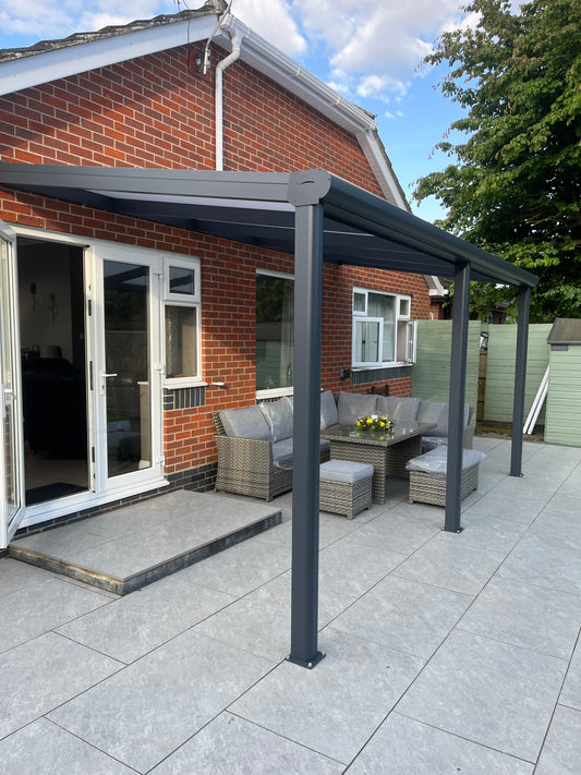 The Cabinologist glass roof veranda 5060mm