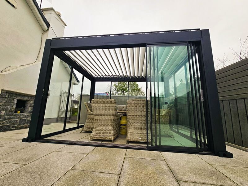 Mirage glass sliding doors