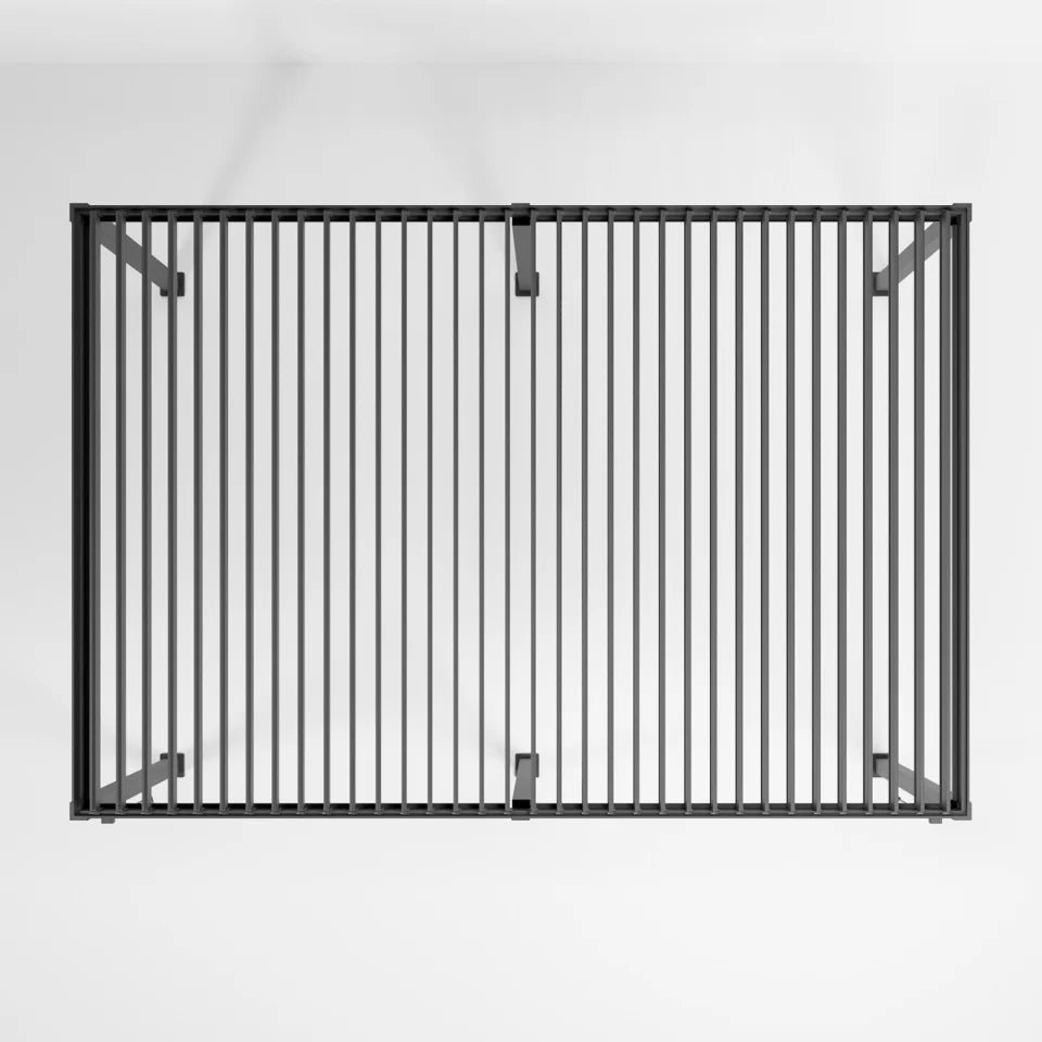 Nova Titan 5.3 x 3.6m manual opening pergola - grey