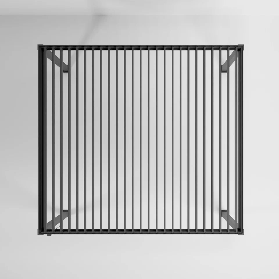 Nova Titan 3 x 3.6m manual opening pergola - grey