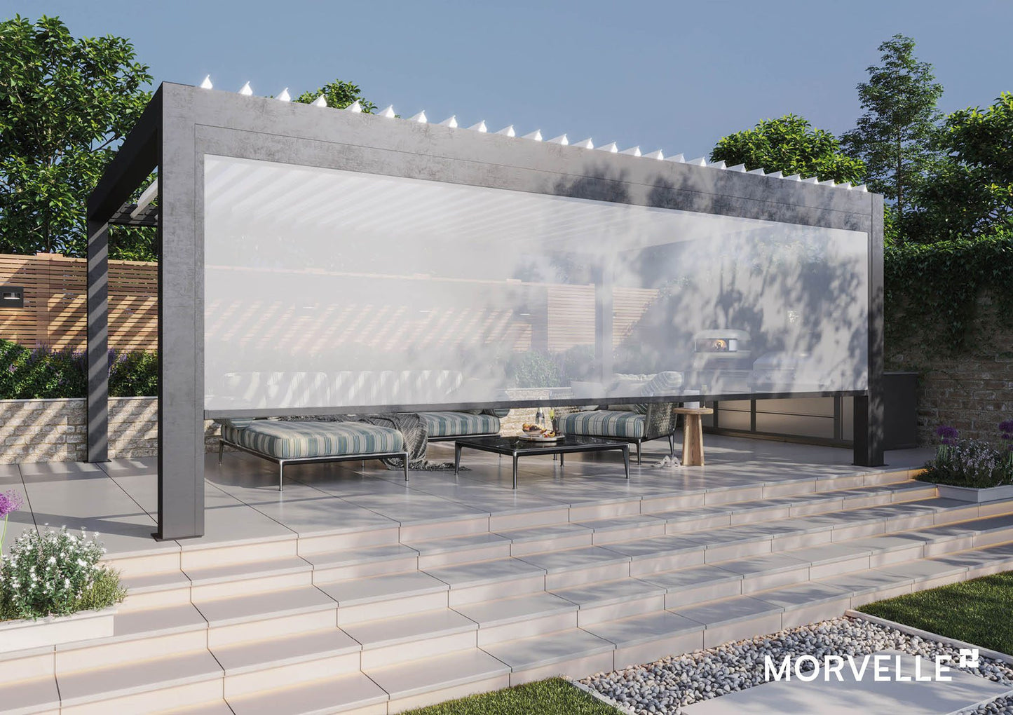 Morvelle made to measure Pergolas.