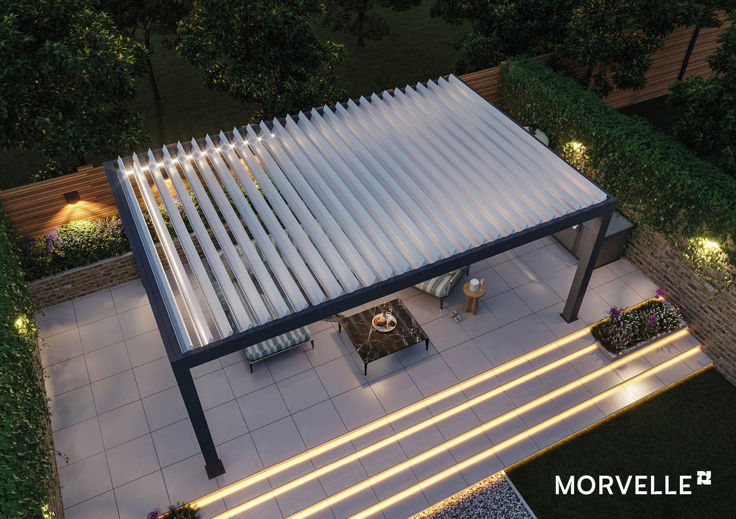 Morvelle made to measure Pergolas.