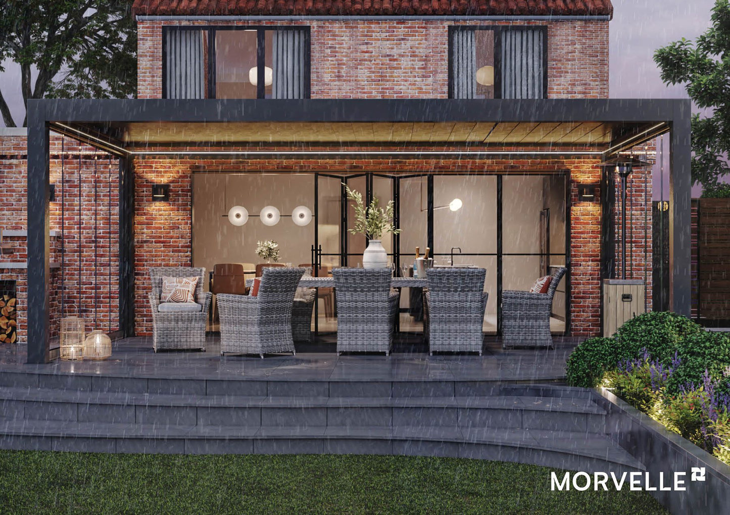 Morvelle made to measure Pergolas.