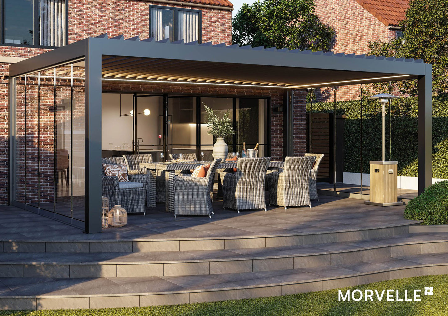 Morvelle made to measure Pergolas.